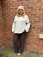 Stone Blanket Stitch Premium Knit Jemima
